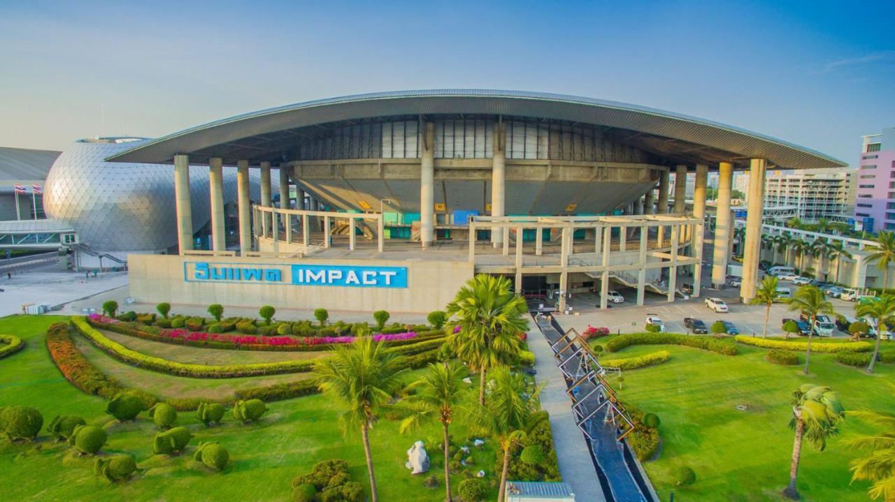 ป็อปปูล่าคอนโด เมืองทองธานี ใกล้ Impact 酒店 公寓 Bangkok Buitenkant foto